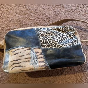 Wilson’s Vintage Leather Patchwork Shoulder Bag